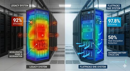 Latest company case about Thermal Optimization for European Central Offices: Extending Battery Life by Reducing Heat Dissipation