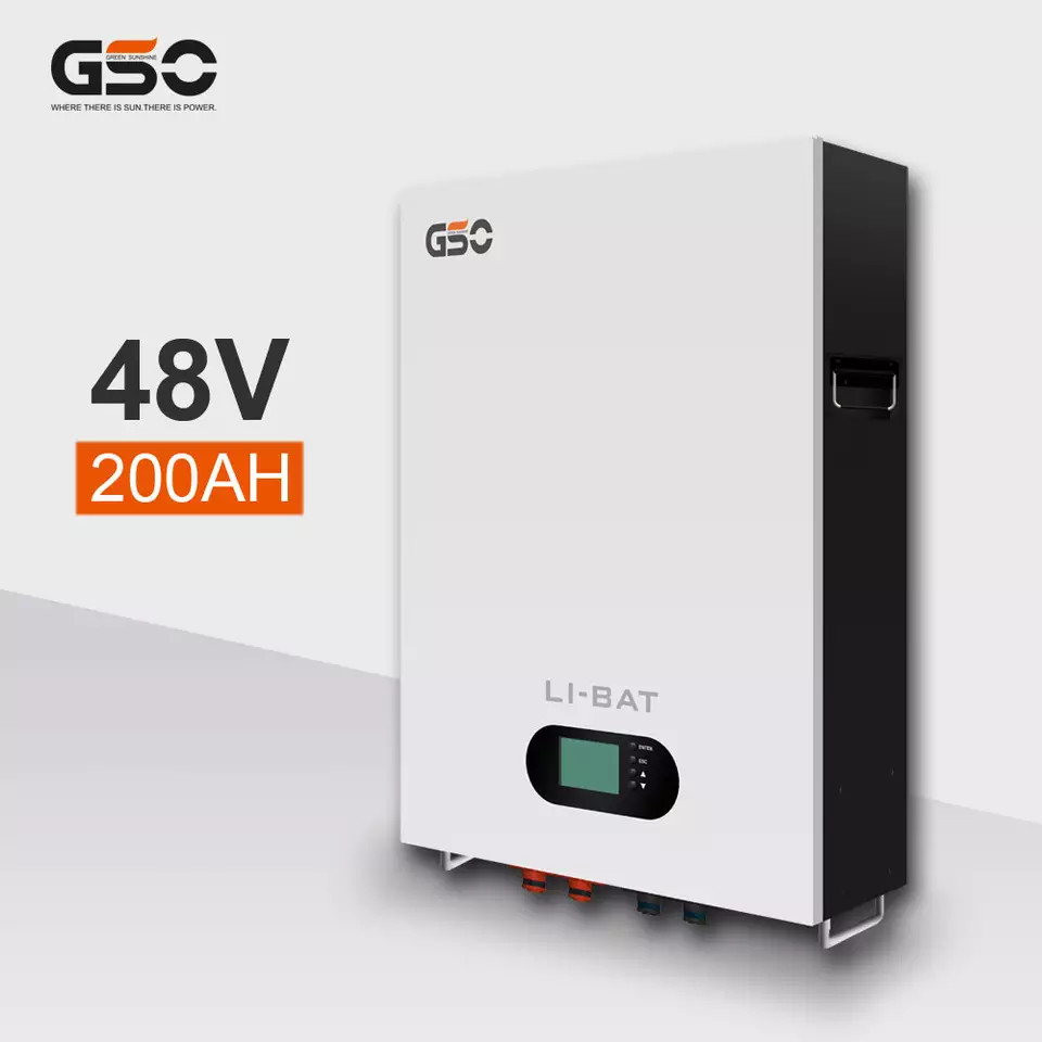 Deep Cycle 48V 200ah Wall Mounted Lithium Ion Battery With BMS For Home ...
