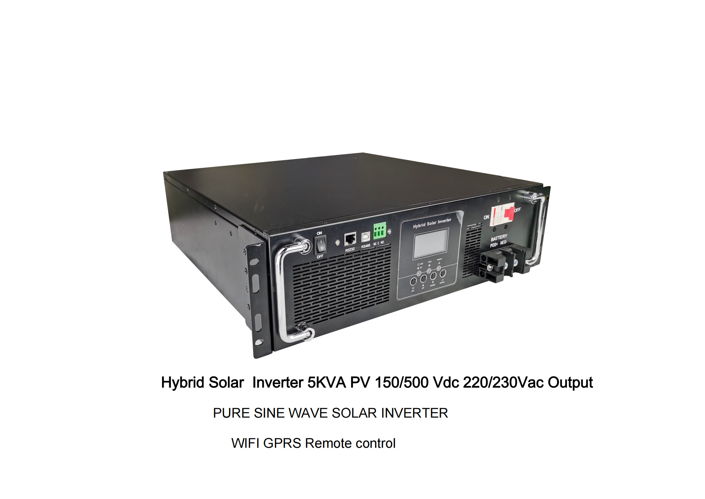 Off Grid Solar Inverter 3000w Pure Sine Wave Power Inverter Rack Mount Type
