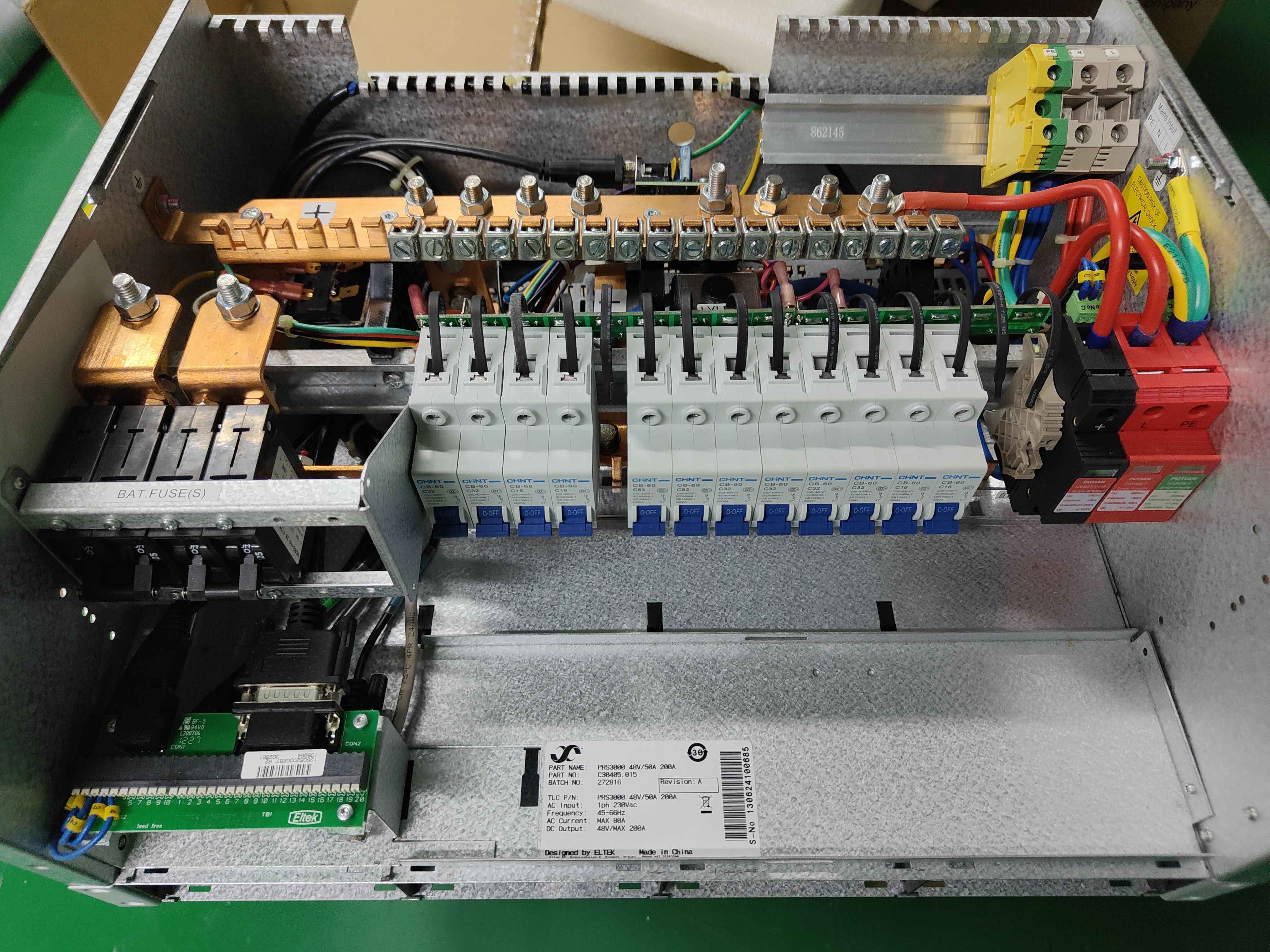 Telecom Unit Custom made -48Vdc 18KW embedded power telecom system FP2 48V 18KW 400V ...