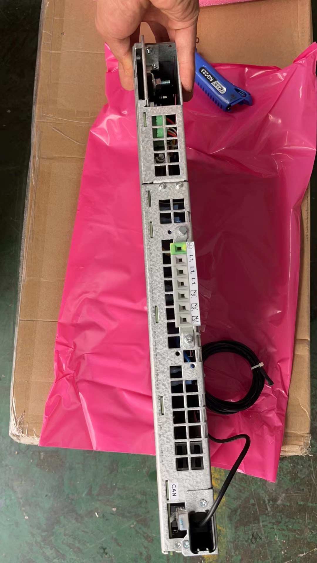 Smart Pack R Controller Eltek 24V Flatpack S 1U 5R 9kw Telecom Power System 241122.900 ...