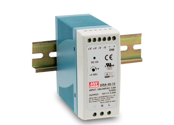 DRA Series 40W 12V Din Rail Mounted Power Supply DRA-40 DRA-60