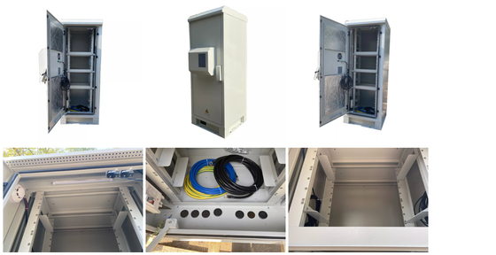 IP55 IP65 Waterproof Outdoor Telecom Cabinets OEM 18U 22U 32U