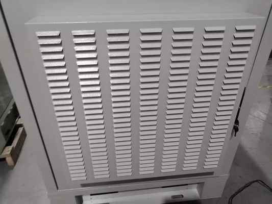 18U Outdoor Communications Cabinet Metal Enclosures RAL7035 Pantone 428C