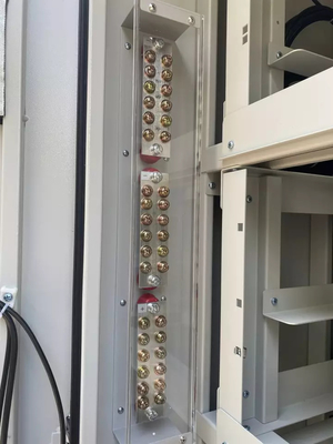 2.1M Double Wall Outdoor Telecom Cabinets 42U Network Cabinet DC48V
