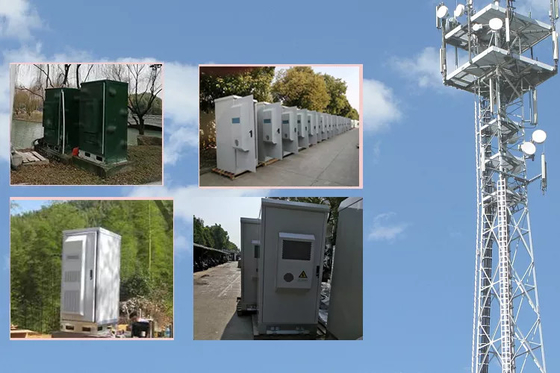 IP65 Telecommunications Outdoor Network Enclosure Cabinet ISO9001