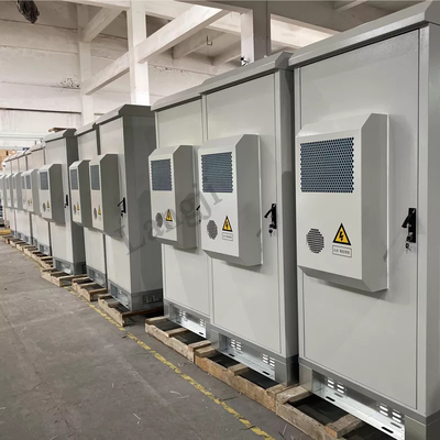 Weatherproof telecom equipment electrical outdoor cabinet enclosure for UPS battery power distribution supply rectifier