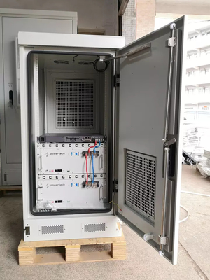 IP55 1.2mm SPCC Weatherproof Telecom Enclosures 23U Front Opening