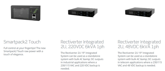 Telecom Rectiverter Bulk AC Dc Integrated 19 Inch Embedded System ( Part No.:CIOR0402.xxx)