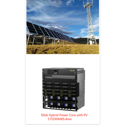 16KW 24KW Telecom Hybrid System With MPPT And Solar Module Eltek Brand 241119.650 241115.650