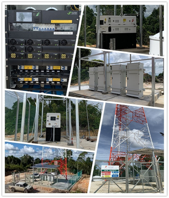 16KW 24KW Telecom Hybrid System With MPPT And Solar Module Eltek Brand 241119.650 241115.650