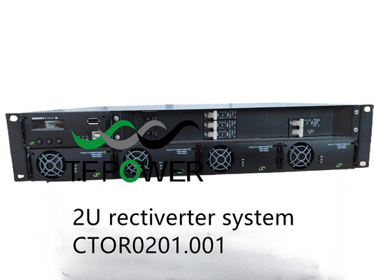 Eltek 6KVA 230V 4.8KW Rectiverter Systems 2U 19 inch Power Shelf Power System  CTOR0201.001 242100.100
