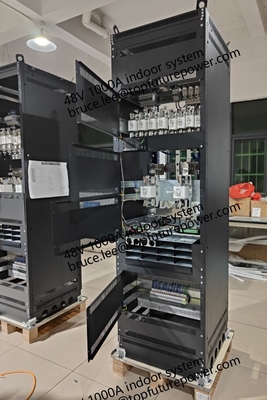 Custom Made Power Plant FP2 48Vdc 48kw 1000A Indoor Telecom Big Plant Eltek Rectifier Smartpack2 Controller 3 Phase 208V