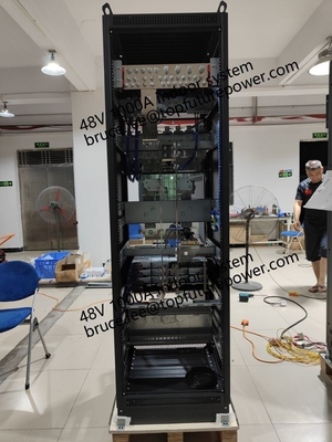 Custom Made Power Plant FP2 48Vdc 48kw 1000A Indoor Telecom Big Plant Eltek Rectifier Smartpack2 Controller 3 Phase 208V
