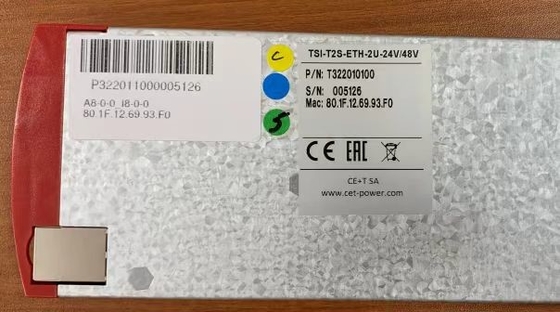 CE+T Brand TSI Monitoring Unit  T2S ETH 2U 24V/48V P/N T322010100