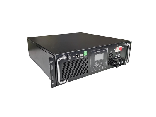 Rack Mount Hybrid 5kw 8kw 10kw Solar Energy Storage System 240v Ac  Inverter Solar Power Inverters