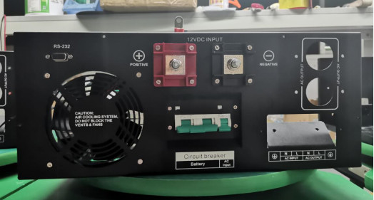 DC AC Inverter 19inch 4RU Rack Type Input 12Vdc To Output 220Vac Custom -Made 3kw  Inverter Module