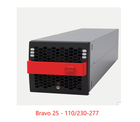 CE+T Inverter Modular Inverter Bravo 25 - 110/230-277  110Vdc 3KVA 2.5KW  T621D50201 / T624D50010  / T624D50000