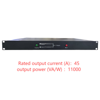 220V Dual-Switching STS Single Phase Relay Static Transfer Switch Current Range Of STS45S STS45D 45A For Dual-Channel AC Power Static Transfer Switch