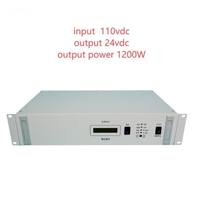 19 Inch Rackmount RCT2000D Series Isolated DC DC Converters  Input 110vdc Output 24vdc 1200W D50-10-14