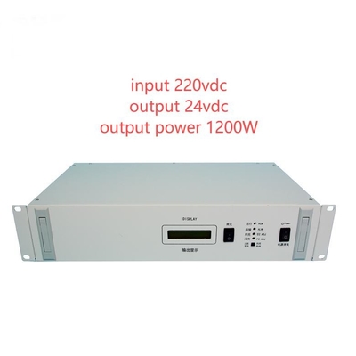 RCT2000D Series Isolated DC DC Converters 19" Rackmount Input 220vdc Output 24vdc 1200W D50-11-14