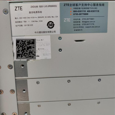 High Efficiency Zte -48v 200a Telecom Power Supply System Zxdu68 B201 Embedded