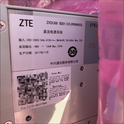 High Efficiency Zte -48v 200a Telecom Power Supply System Zxdu68 B201 Embedded