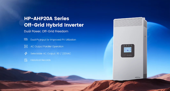HP-AHP20A 3KW 3.5KW Home Off Grid Solar Inverter 3500W High Frequency Pure Sine Wave Solar Inverter With WIFi Optiona