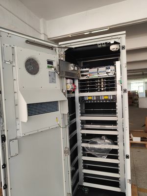 Custom Made Solar Telecom Power System FP2 48V 36KW+12.8KW T3 Solar Outdoor Telecommunication  Cabinet