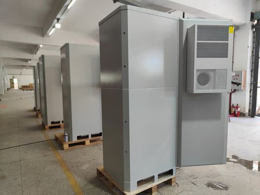 Custom Made Solar Telecom Power System FP2 48V 36KW+12.8KW T3 Solar Outdoor Telecommunication  Cabinet