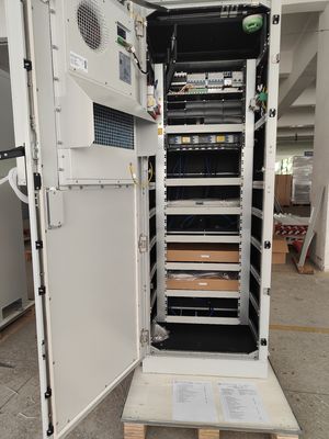 Custom Made Solar Telecom Power System FP2 48V 36KW+12.8KW T3 Solar Outdoor Telecommunication  Cabinet