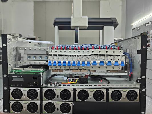 Custom made -48Vdc 18KW embedded power telecom system FP2 48V 18KW 400V+N BD LD with 48V 3000W module  ( 241119.105)