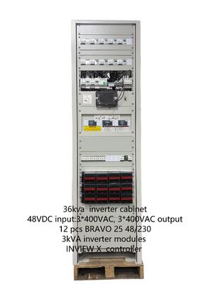 CE+T 36KVA AC DC inverter Cabinet BRAVO 25 48/2303PH 36KVA 24KVA 12KVA System cabinet
