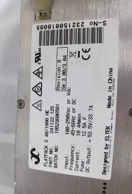 Eltek Flatpack S 24V 1000W Rectifier Module with 92.5% Efficiency （ P/N: 241122.205）