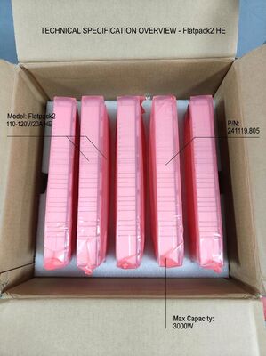 Eltek Flatpack2 110Vdc 125Vdc  3000W High Efficiency Rectifier Module 1U height P/N: 241119.805