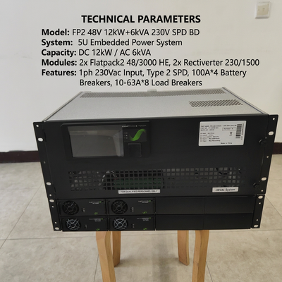 Eltek Rectiverter Power System 12KW DC & 6KVA AC | Smartpack2 Touch Control