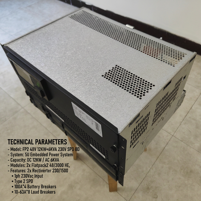 Eltek Rectiverter Power System 12KW DC & 6KVA AC | Smartpack2 Touch Control