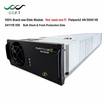 100% Original Brand New Eltek 48Vdc 3000W Module Flatpack2 48/3000HE ( P/N: 241119.105) Revision 7 