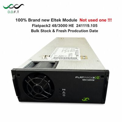 Eltek Flatpack2 48/3000HE 3000W 48V High Efficiency Hot Swappable Rectifier Module for Telecom Power Supply