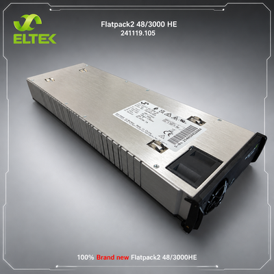 100% Original Brand New Eltek 48Vdc 3000W Module Flatpack2 48/3000HE ( P/N: 241119.105) Revision 7 
