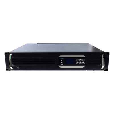 19" 2U Rack Mount 6KVA Pure Sine Wave Inverter with 125VDC Input and 220VAC Output Server UPS