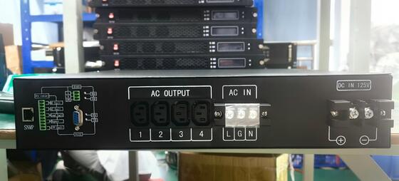 19" 2U Rack Mount 6KVA Pure Sine Wave Inverter with 125VDC Input and 220VAC Output Server UPS