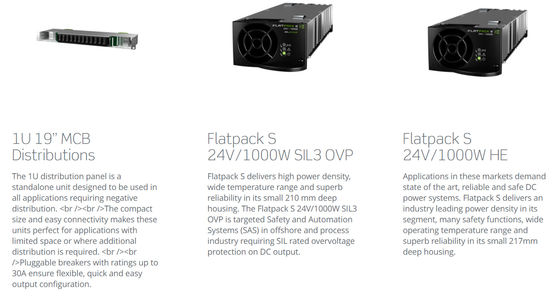 1U 48Vdc 5.4kw Eltek Flatpack S 1U 241122.125 CTOS0301.XXX Telecom OLT equipment