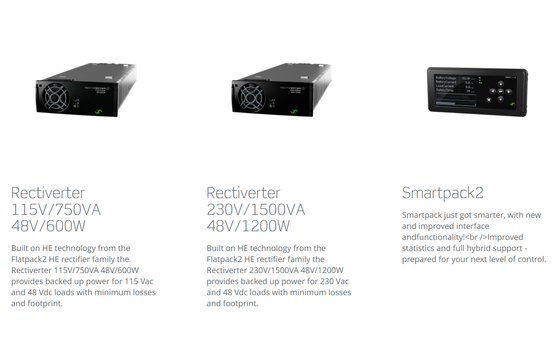 Rectiverter Eltek Telecom Power System Scalable 120kW  230/400VAC 3 Phase Big System