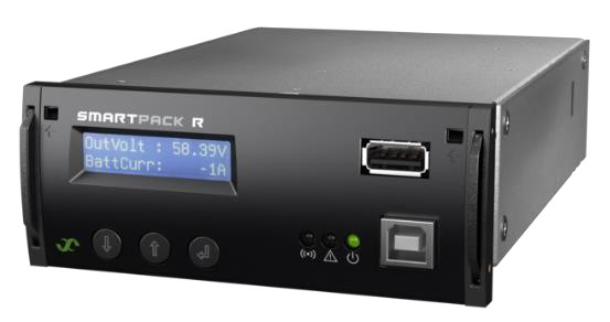 Integrated 24V Power System 5U/8U 300A/600A Smartpack R controller 48V 1800W rectifier