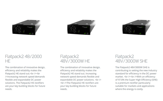 2000W Eltek Smartpack S Flatpack2 Power System 5U