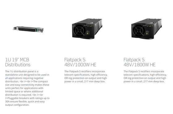 Eltek 9KW Flatpack S Power System Flatpack S 2U 48/1800HE Module  Flatpack S 48/1000HE 150A CTOS0502.Nnnn