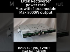 Eltek Rectiverter 1 U 8kVA power shelf rv ps 4p (19