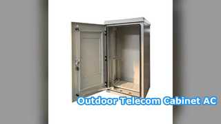 Outdoor Telecom Cabinet 14U 1.5mm Steel AC