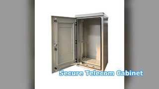 Outdoor Telecom Cabinet 14U Secure Power Storage